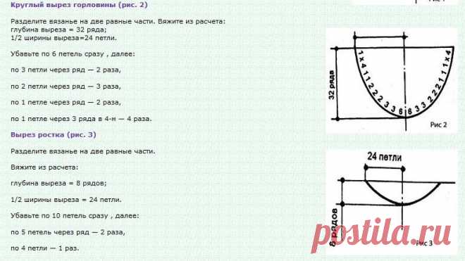 Расчет выреза горловины — DIYIdeas