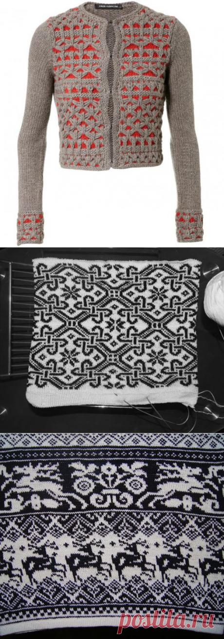 вязание спицами -Жаккард-ЭНТЕРЛАК_ПЭЧВОРК | Записи в рубрике вязание спицами -Жаккард-ЭНТЕРЛАК_ПЭЧВОРК | Olga.E