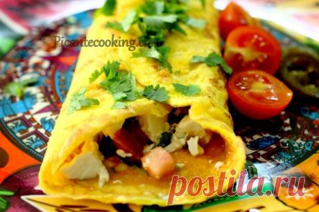 Picantecooking: Омлет в мексиканском стиле.