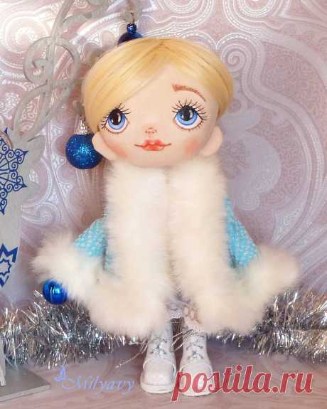 АВТОРСКИЕ КУКЛЫ И ТЕДДИ 👸🐘 в Instagram: «Всем привет. Снегурочку Вам в ленту для Новогоднего настроения! 🌲🌲🌲. Сегодня с дочкой идём смотреть Щелкунчика и 4 королевства. В детстве я…»