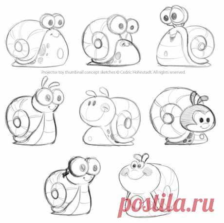 Snail-Project-Sketches.jpg (800×799)