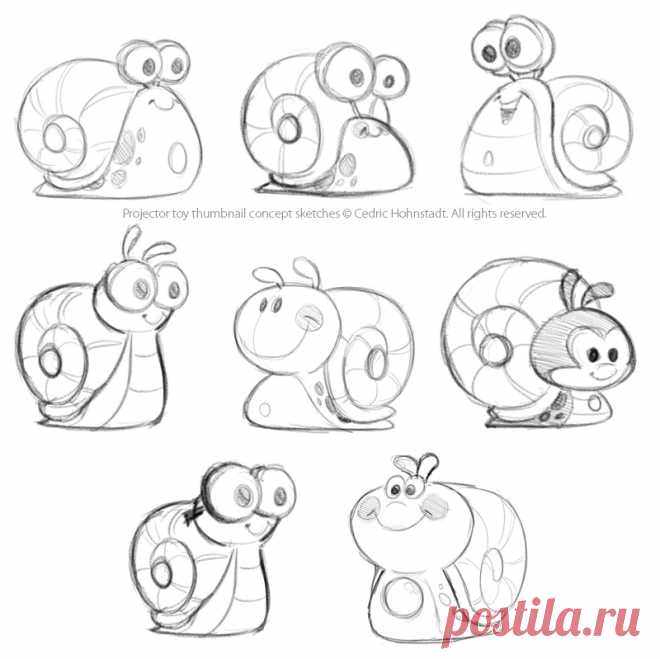 Snail-Project-Sketches.jpg (800×799)
