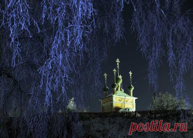 Великолепные зимние пейзажи с церквями и мудрыми фразами святых отцов о вере, душе и мире.