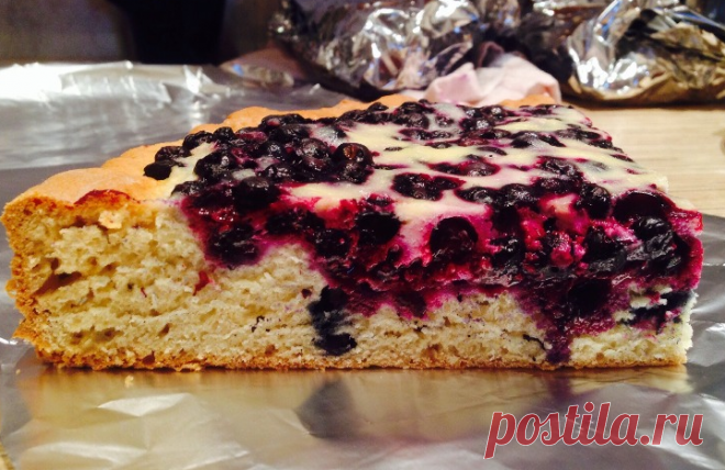 Пироги с черникой — 7 простых рецептов черничной выпечки