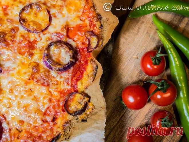 Много бърза и вкусна кето пица без брашно - Vili's time