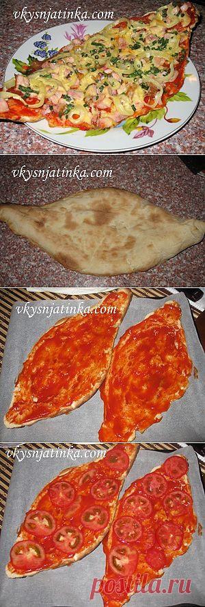 Пицца из лаваша - рецепт с фото