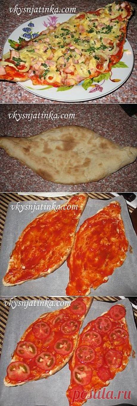 Пицца из лаваша - рецепт с фото