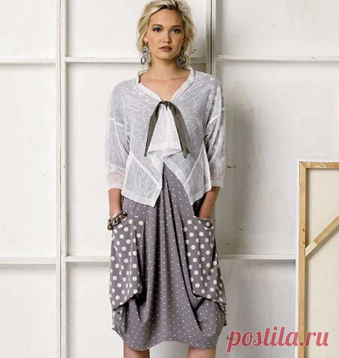 Vogue 8975 Misses' Dress and Jacket