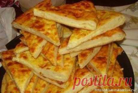 Лепешки с сыром.