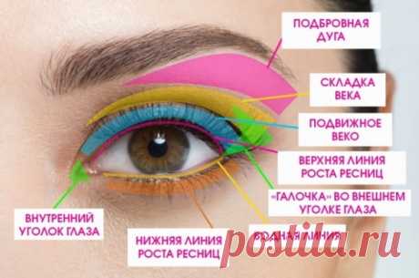 Как научиться красиво красить глаза тенями