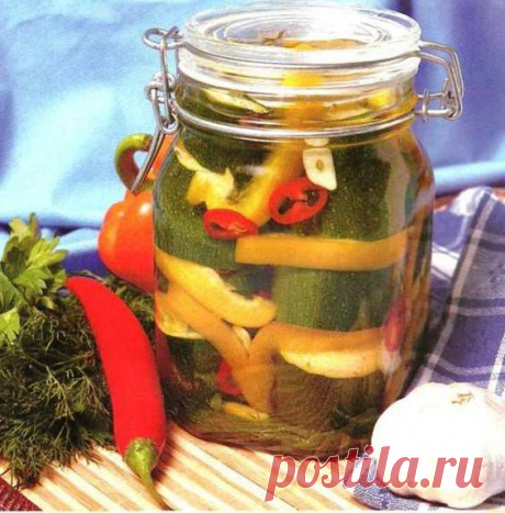 Кабачки- как огурчики.