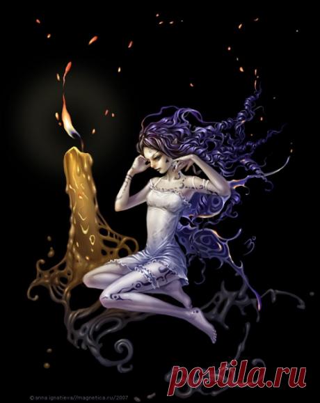 Работы художницы Анны Игнатьевой/ Раздел &quot;Феи&quot; (44 работ) » Картины, художники, фотографы на Nevsepic