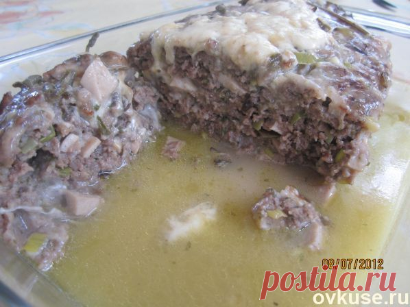 Мясной рулет с горным сыром(швейцарская кухня) - Простые рецепты Овкусе.ру