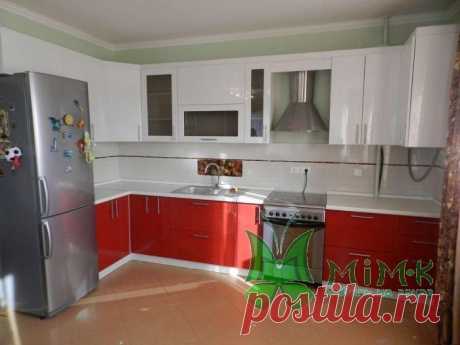 Заказать кухня акрил вариант №59. Индивидуальный кухня акрил вариант №59 на заказ недорого в Киеве по цене от производителя в интернет-магазине MiM-K | Мебель под заказ