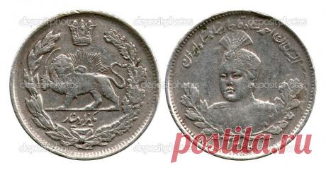 Thousand dinares, Iran, Muzaffar al-Din Shah, 1925 — Стоковое фото © Vadim Vyazovikov #46185751