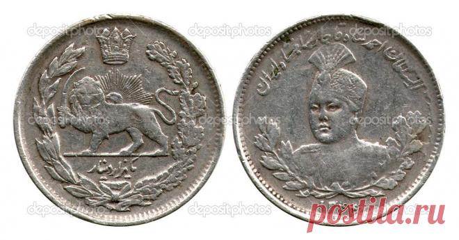 Thousand dinares, Iran, Muzaffar al-Din Shah, 1925 — Стоковое фото © Vadim Vyazovikov #46185751