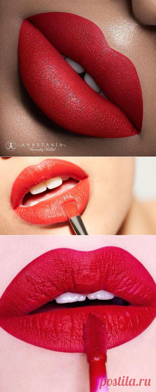 Губная помада: модный цвет, оттенки и текстуры