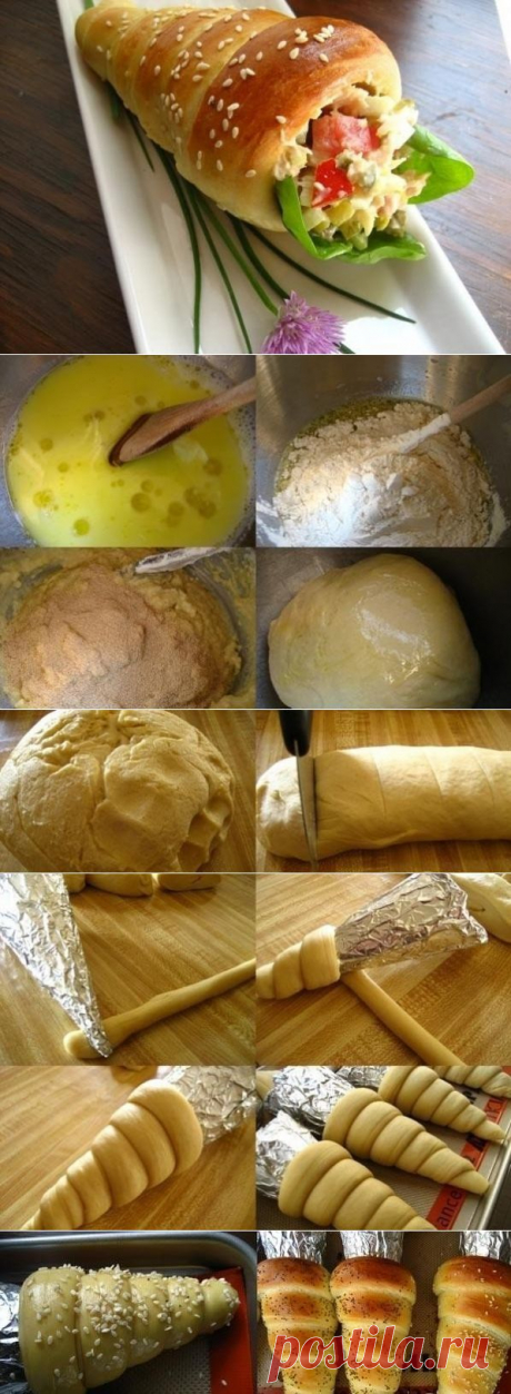 Хлебные трубочки - Простые рецепты Овкусе.ру