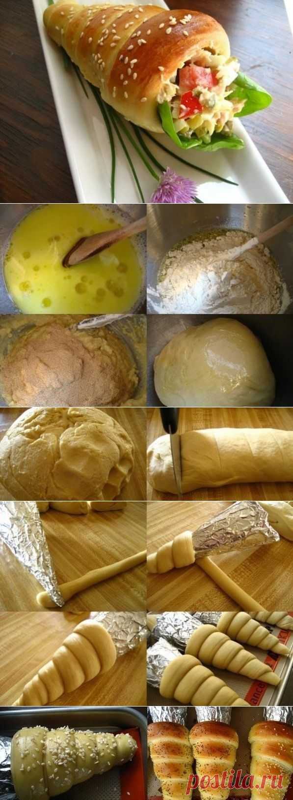Хлебные трубочки - Простые рецепты Овкусе.ру