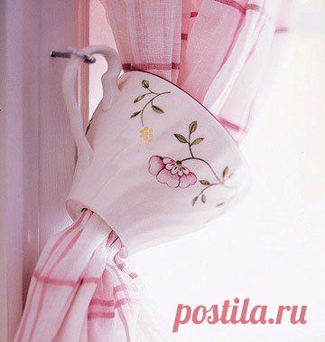 Шторы. Креативные идеи оформления.