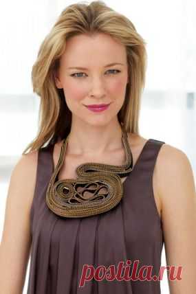 Zipper Tape Necklace - CraftStylish