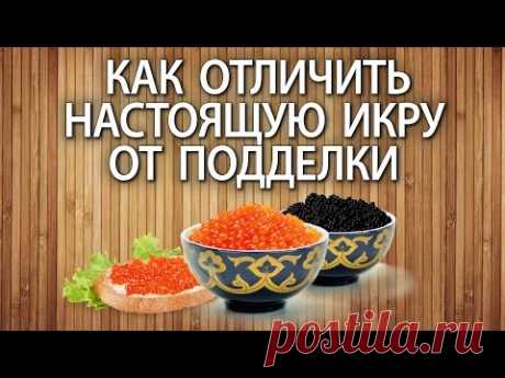 Как отличить настоящую красную икру от подделки