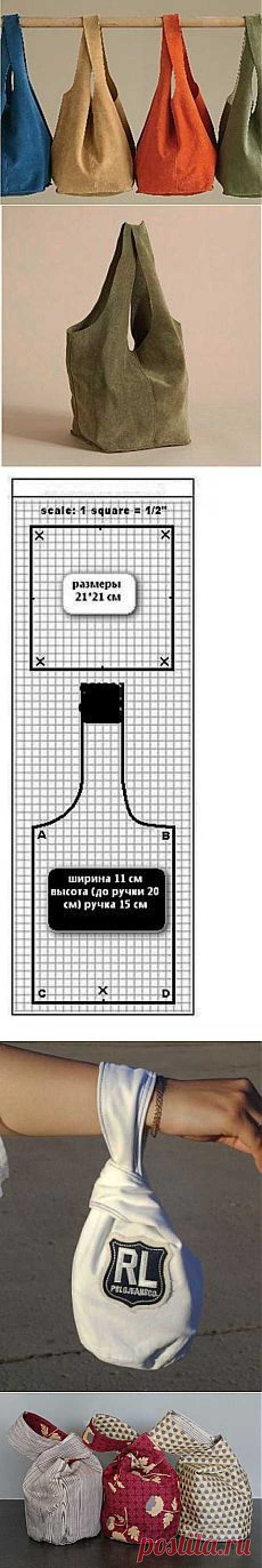 Простая выкройка сумок | Умелые ручки