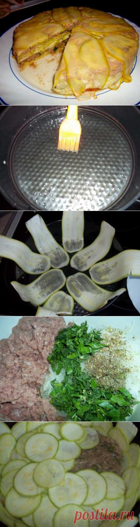 Диетический тортик из кабачков — Вкусные рецепты