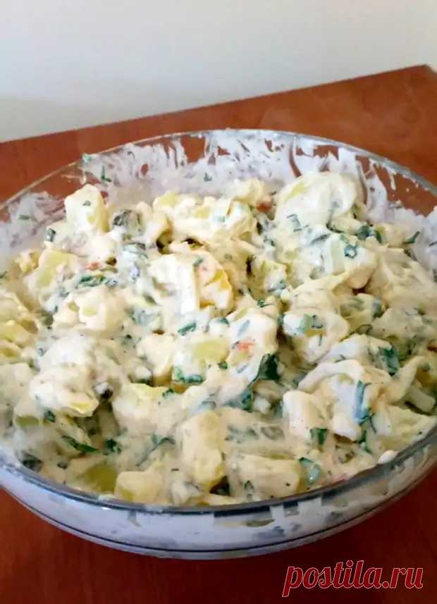 Картофельный САЛАТ по-немецки: любимые продукты в новом сочетании - Ваши любимые рецепты - медиаплатформа МирТесен