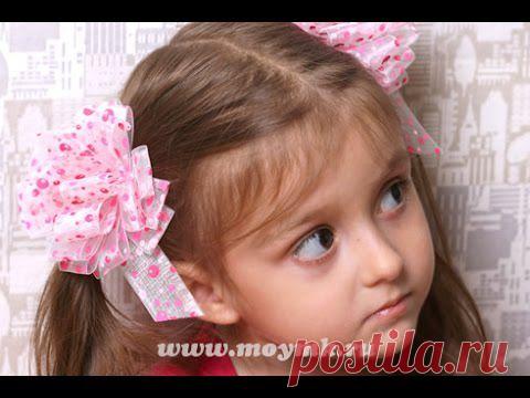 Видео как сделать бант.