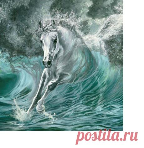 Схема вышивки «Из пучины» - Вышивка крестом
