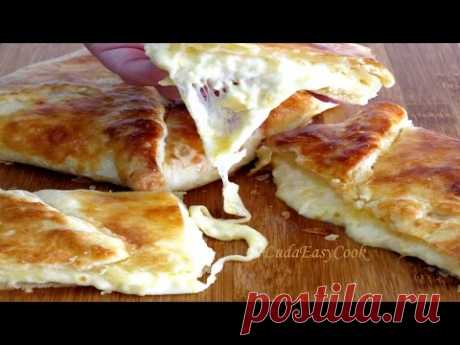 ХАЧАПУРИ из быстрого слоеного теста на пиве LudaEasyCook Позитивная Кухня