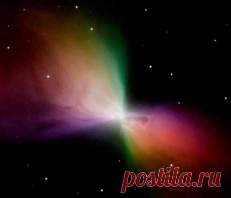 Cамые невероятные космические объекты А вы знали, что самая массивная звезда весит в 265 раз больше Солнца?
Туманность Бумеранг — самое холодное место во Вселенной
Туманность Бумеранг расположена в созвездии Центавра на расстоянии 5000 св...