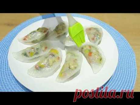 Прозрачные вареники рецепт