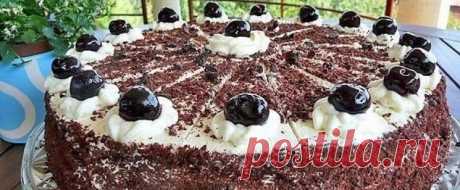ТОП-5 вкуснейших и несложных в приготовлении тортов! 1) Торт Богема Ингредиенты: Для теста: ● Яйца 3 шт. ● Сахара 1 ст. ● Сметана 1 ст. ● Сгущенное молоко 0, 5 банки ● Мука 1–1,5 ст. ● Гашеная сода 1 ч. л. ● Какао 2 ст. л. ● Соль по вкусу Для крема: ● Сливочное масло 200 г ● Молоко 1 ст. ● Сахар 1,5 ст. ● Сгущенное молоко 0, 5 банки ● Манная крупа 3– 4 ст. л. ● Лимон 1 шт. Для декора: ● Белый шоколад 100 г ● Черный шоколад по вкусу Приготовление: (function(w, d, n, s, t) {...