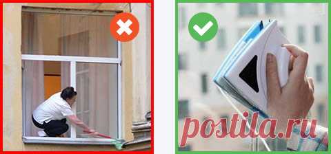 WinClean - Магнитная щетка для мытья окон