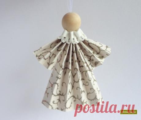 Объемный рождественский ангел