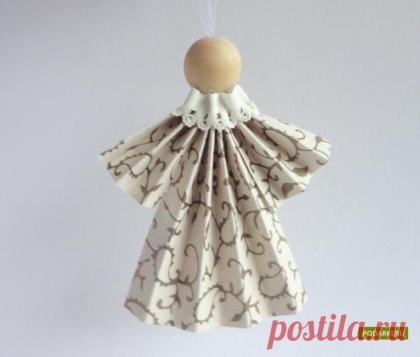 Объемный рождественский ангел