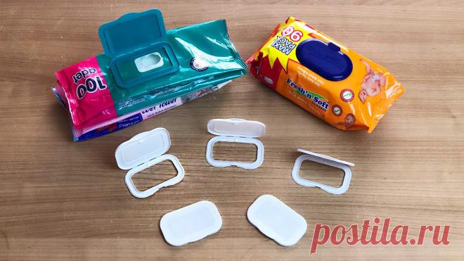 4 великолепных идеи использования крышек от влажных салфеток Использовали влажные салфетки, а упаковка осталась? Не выбрасывайте ее. Верхнюю пластиковую часть можно применить и создать необыкновенные вещи. Это занятие не просто интересное. В результате получаются действительно практичные предметы, которыми можно пользовать каждый день. Потребуется: картон;