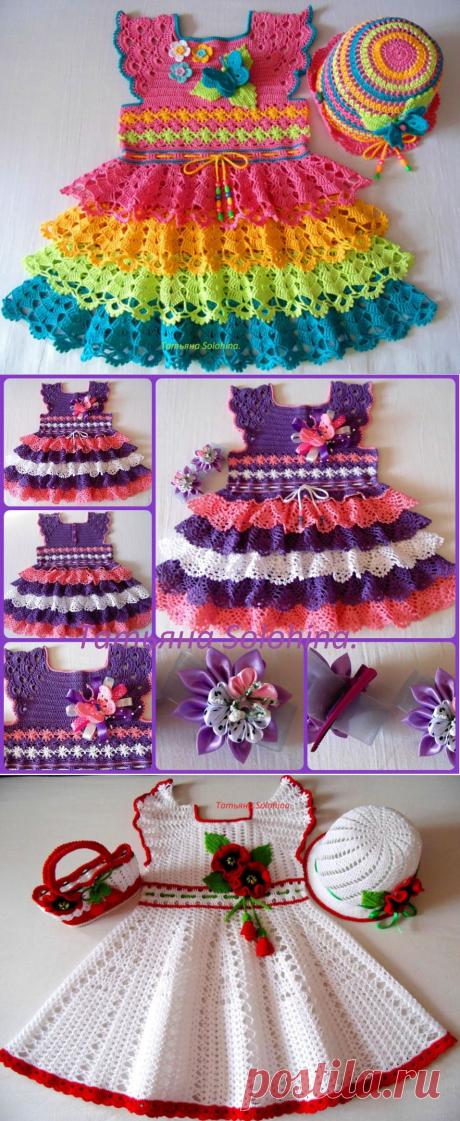 Потрясающие вязаные работы Татьяны Солохиной | Варварушка-Рукодельница