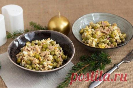 Салат с консервированным тунцом - 12 вкусных рецептов приготовления