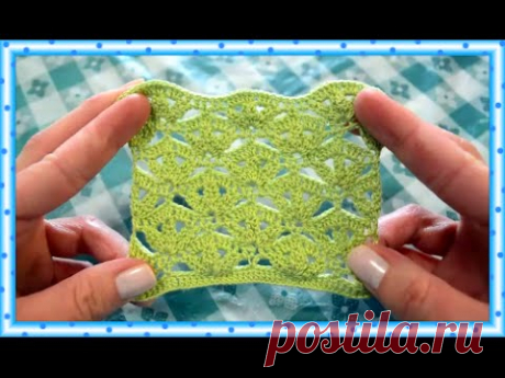 Crochet pattern. Crochet. Вязание крючком. Узор крючком. - YouTube