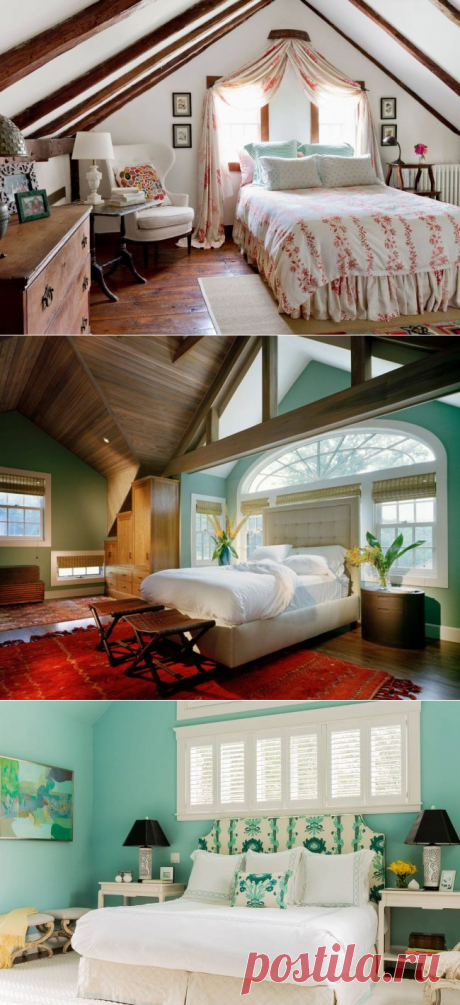 Окно у изголовья кровати