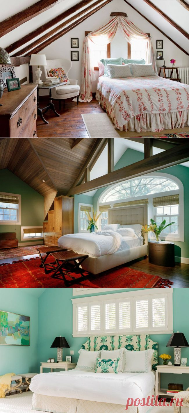 Окно у изголовья кровати