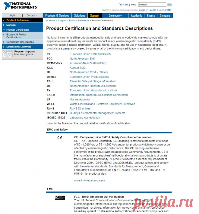 Product Reference - National Instruments

LIST OF MARKINGS!!!