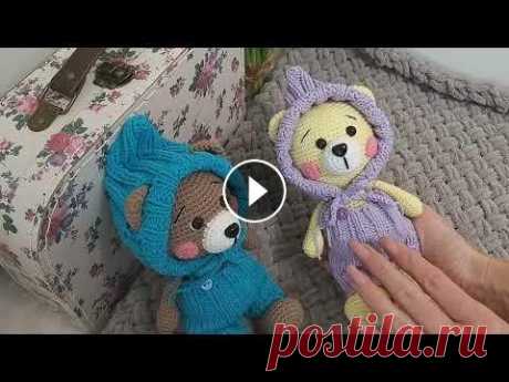 Вязовлог. МК Мишка в комбинезоне Канал Оксани OxyMur | Handmade по-українськи Канал Оксани oksana_knitting and life Мій PayPal alenaparashenkoalena@gmail.com Мі...