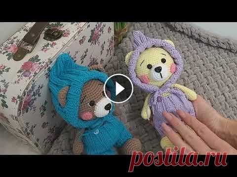 Вязовлог. МК Мишка в комбинезоне Канал Оксани OxyMur | Handmade по-українськи Канал Оксани oksana_knitting and life Мій PayPal alenaparashenkoalena@gmail.com Мі...