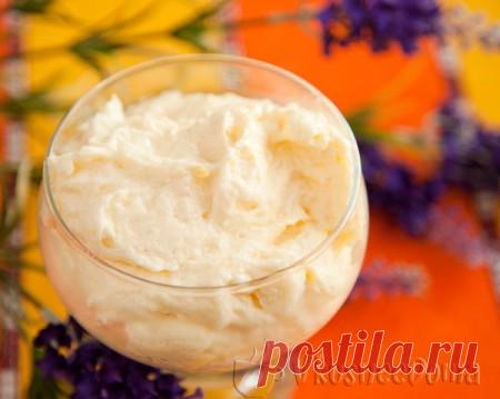 крем из манки для торта сливочный и со сгущенкой