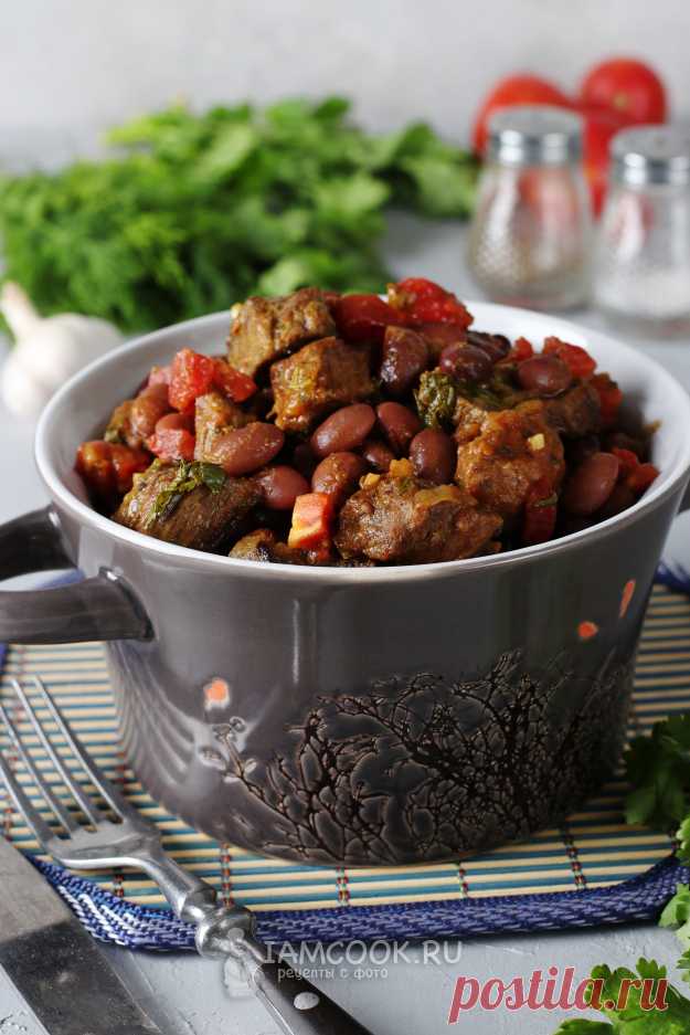 Лобио из фасоли с мясом — классический рецепт с фото пошагово. Как приготовить лобио из красной фасоли с мясом по-грузински? Рецепт лобио...

