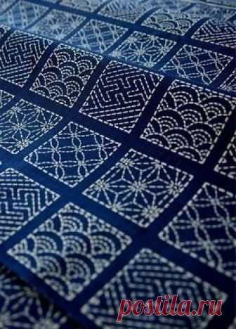 Sampler de motifs de sashiko